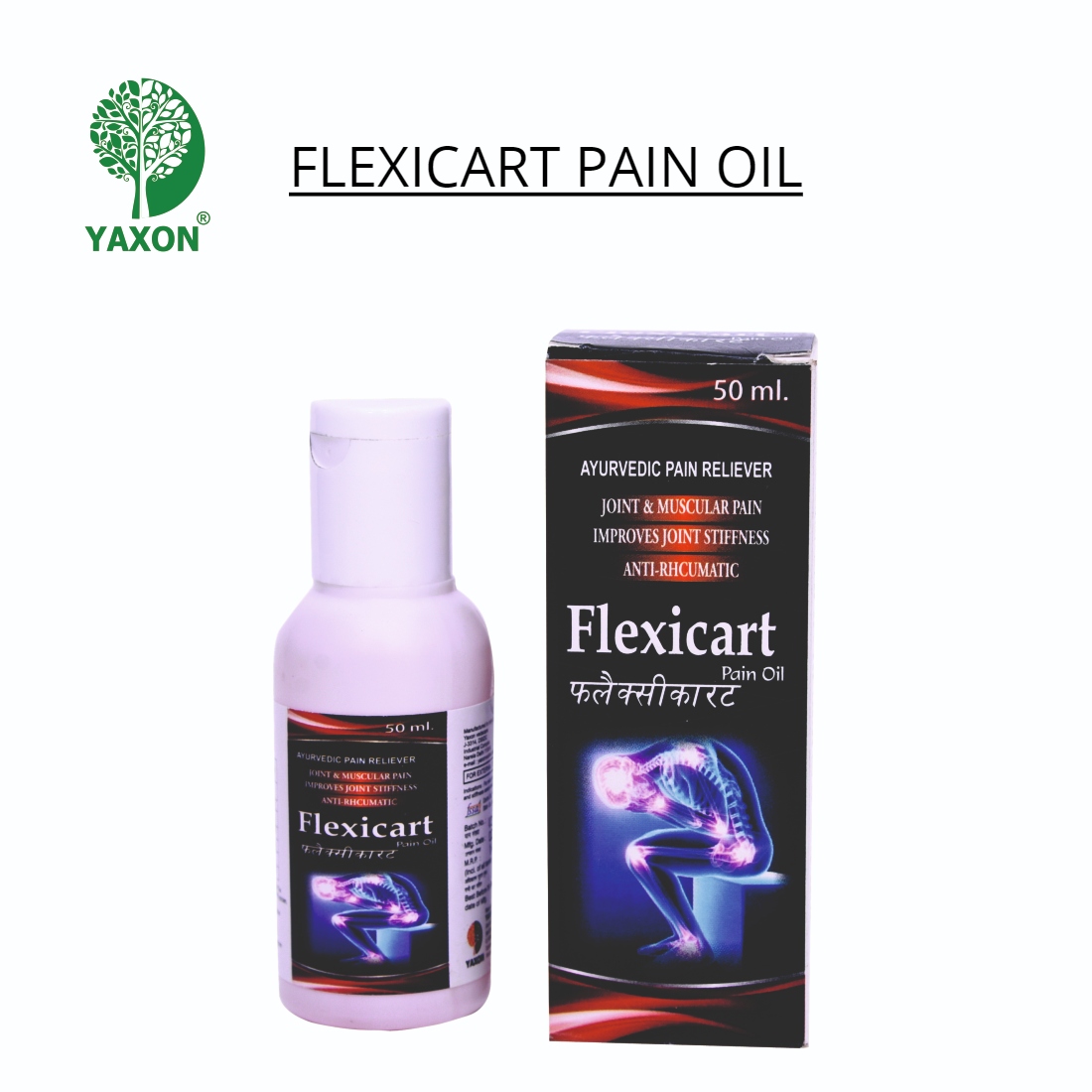 YAXON FLEXICART Pain Relief Oil 50ml